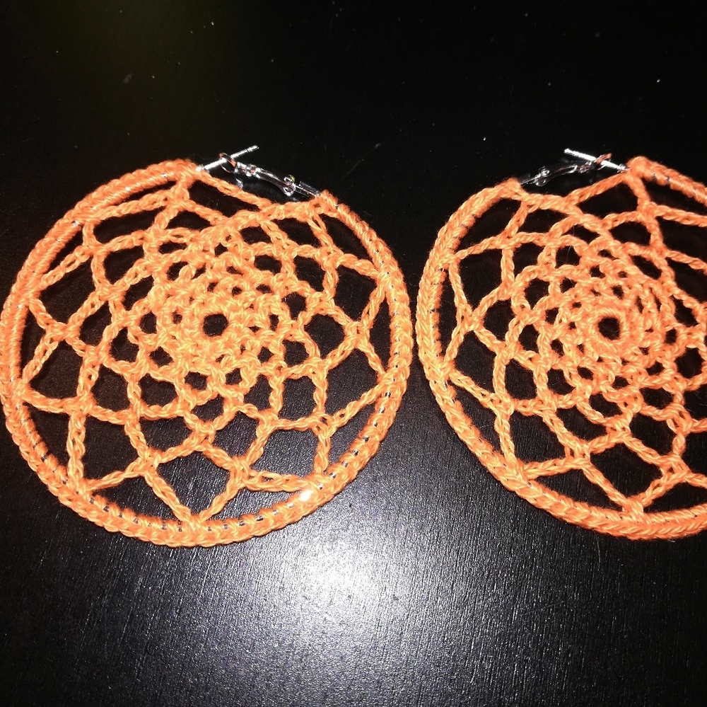 ❤HANDMADE❤crochet earrings